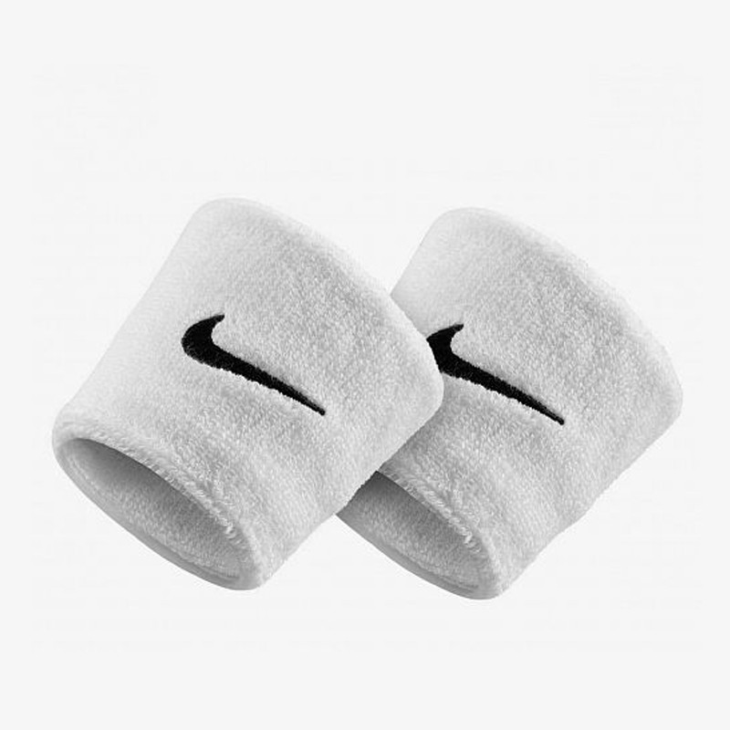 Jual Aksesoris Basket Nike Swoosh Wristbands White Original N.nn.04.101.Os - hoopspoint.com