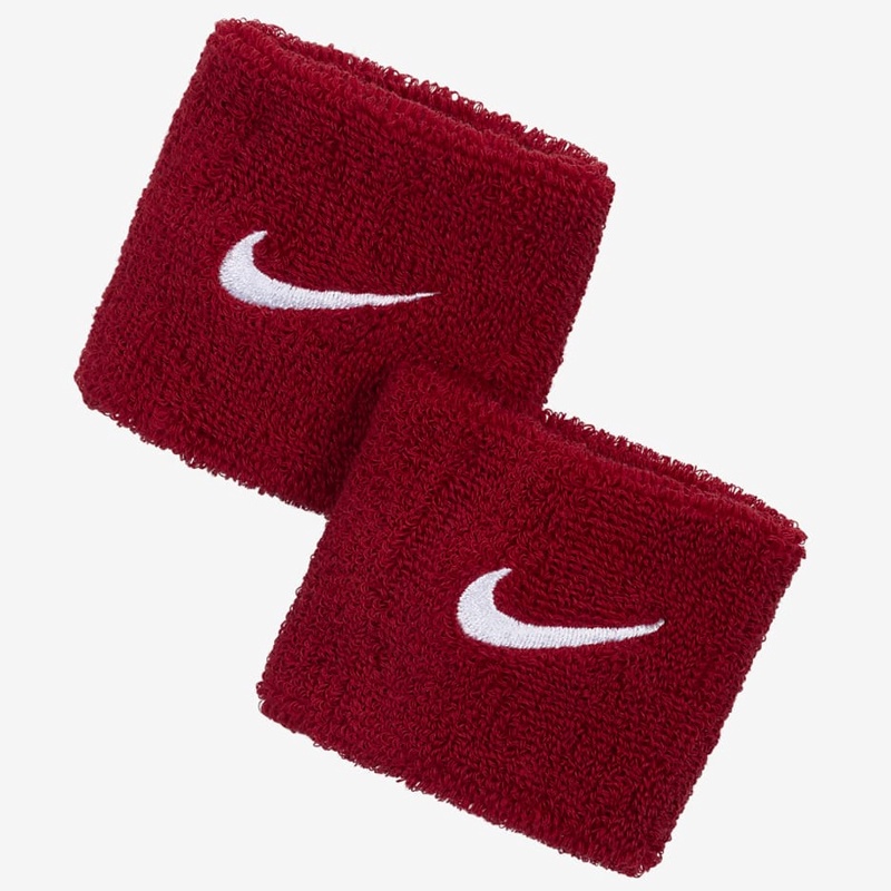 Jual Aksesoris Basket Nike Swoosh Wristbands Varsity Red Original N.nn.04.601.Os - hoopspoint.com