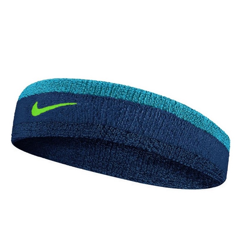 Beli Aksesoris Basket Nike Swoosh Headband Blue Original N0001544416Os