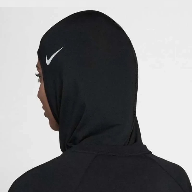 Jual Aksesoris Training Nike Hijab Sports Nk Pro Hijab 2.0 Black Original N0003533010 - hoopspoint.com