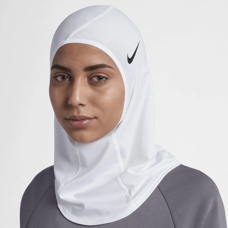 Jual Aksesoris Basket Nike Pro Hijab 2.0 White Original N0003533101Ml - hoopspoint.com