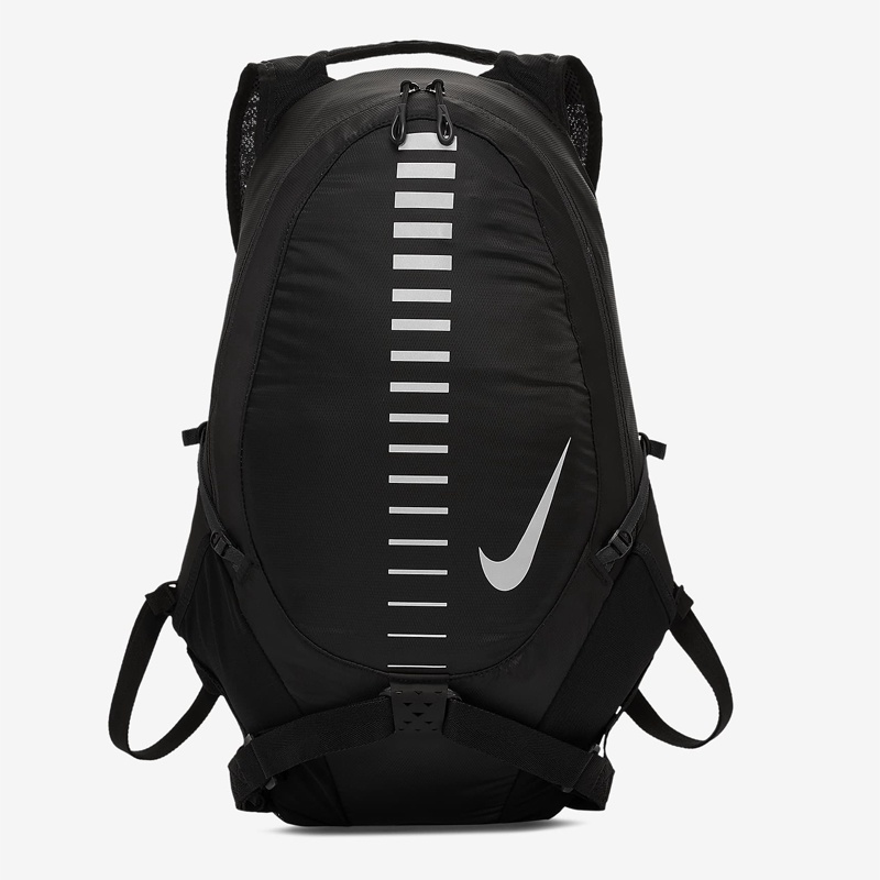 Jual Tas Lari Nike Run Backpack Black Original N0003567045Ns - hoopspoint.com