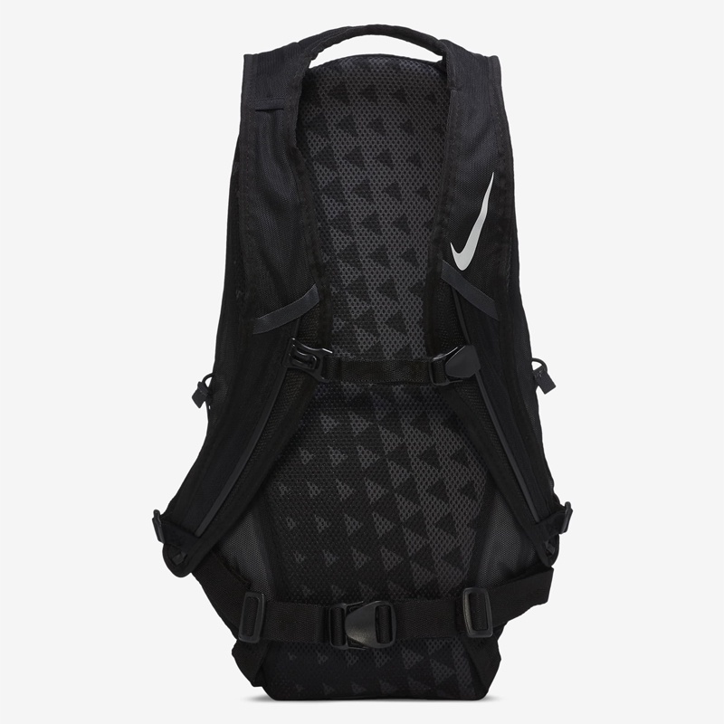 Jual Tas Lari Nike Run Backpack Black Original N0003567045Ns - hoopspoint.com