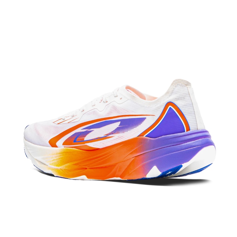 Jual Sepatu Lari Nineten Geist Ekiden Elite X Putih-Orange-Ungu Original N010825100402 - hoopspoint.com