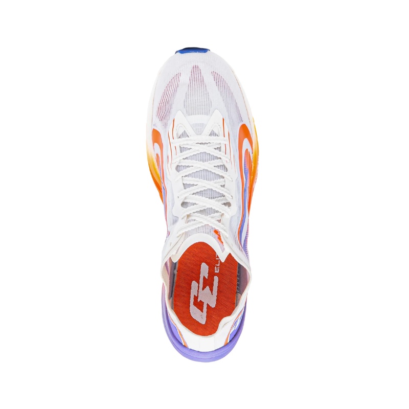 Jual Sepatu Lari Nineten Geist Ekiden Elite X Putih-Orange-Ungu Original N010825100402 - hoopspoint.com