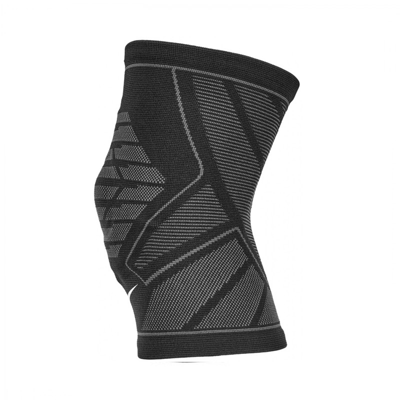 Jual Aksesoris Basket Nike Pro Knitted Knee Sleeve Black Original N1000669031 - hoopspoint.com