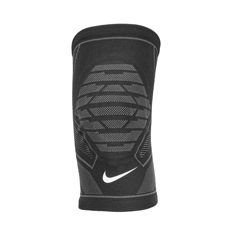 Jual Aksesoris Basket Nike Pro Knitted Knee Sleeve Black Original N1000669031 - hoopspoint.com