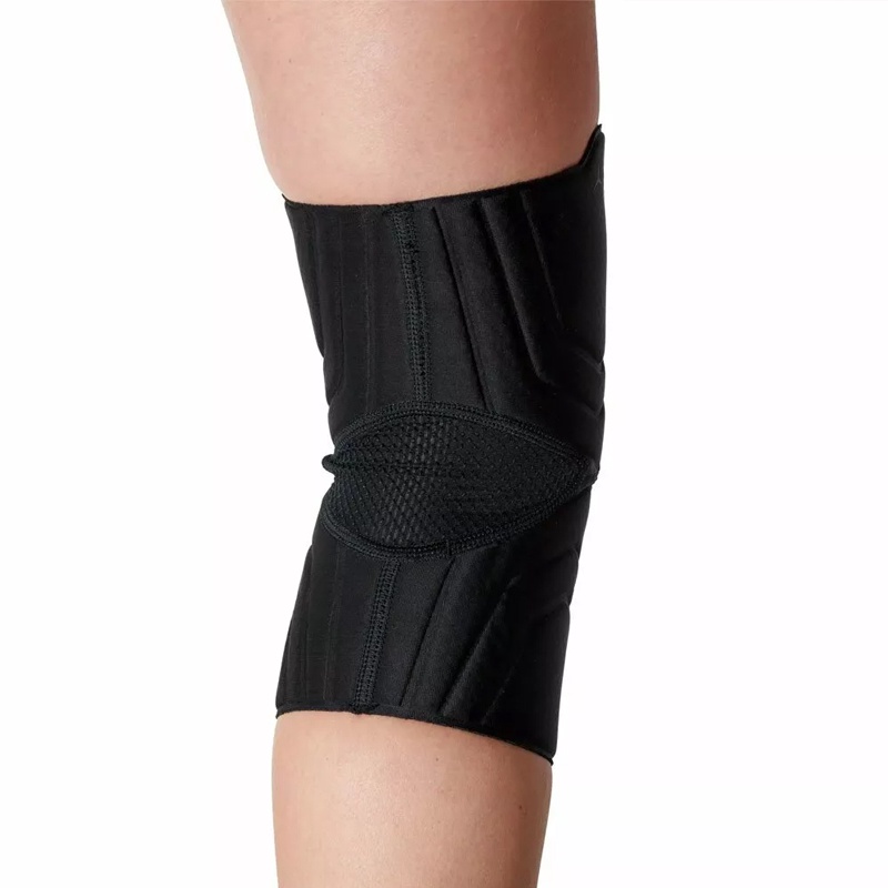 Jual Aksesoris Training Nike Pro Open Patella 3.0 Knee Sleeves Black Original N1000675010 - hoopspoint.com