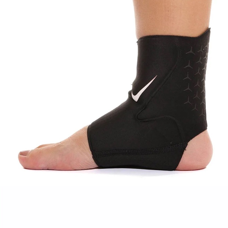 Jual Aksesoris Training Nike Pro Ankle Sleeve Black Original N1000677010 - hoopspoint.com