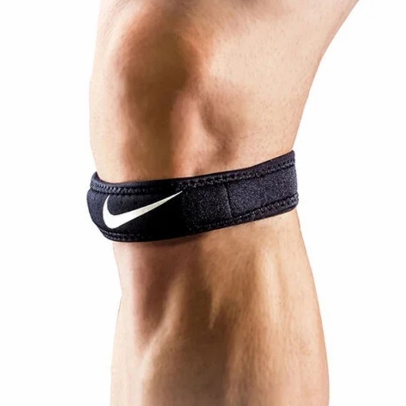 Jual Aksesoris Basket Nike Pro 3.0 Patella Band Black Original N1000681010Lx - hoopspoint.com