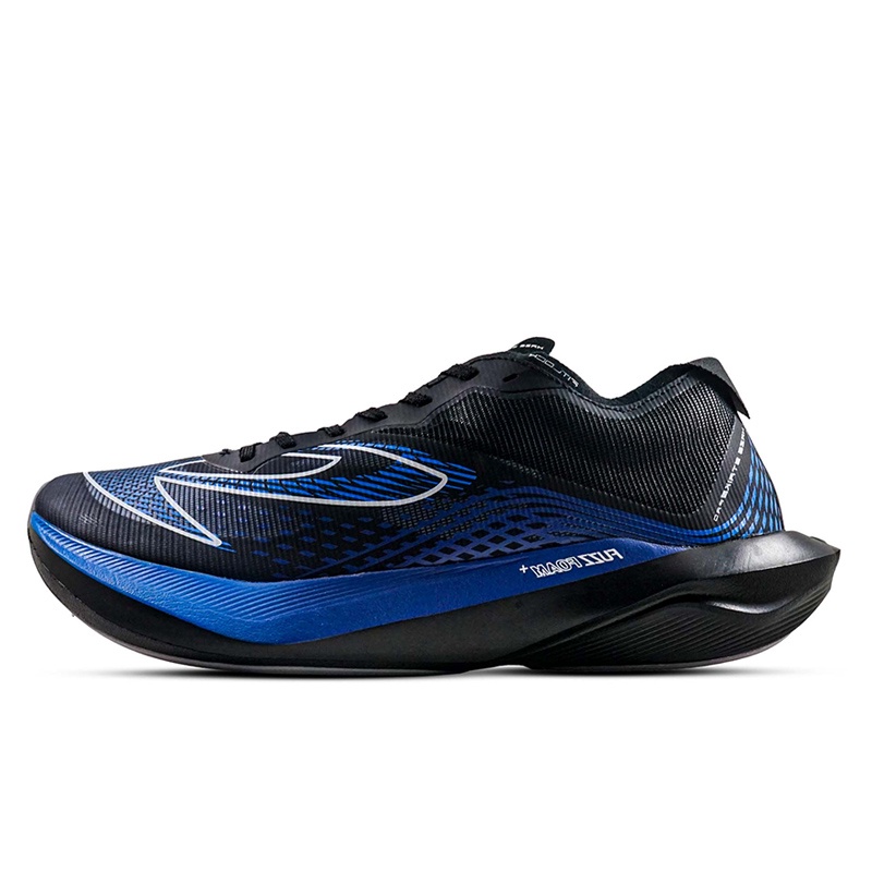 Jual Sepatu Lari Nineten Haze Strike Pro Hitam Biru Original N140624090155 - hoopspoint.com