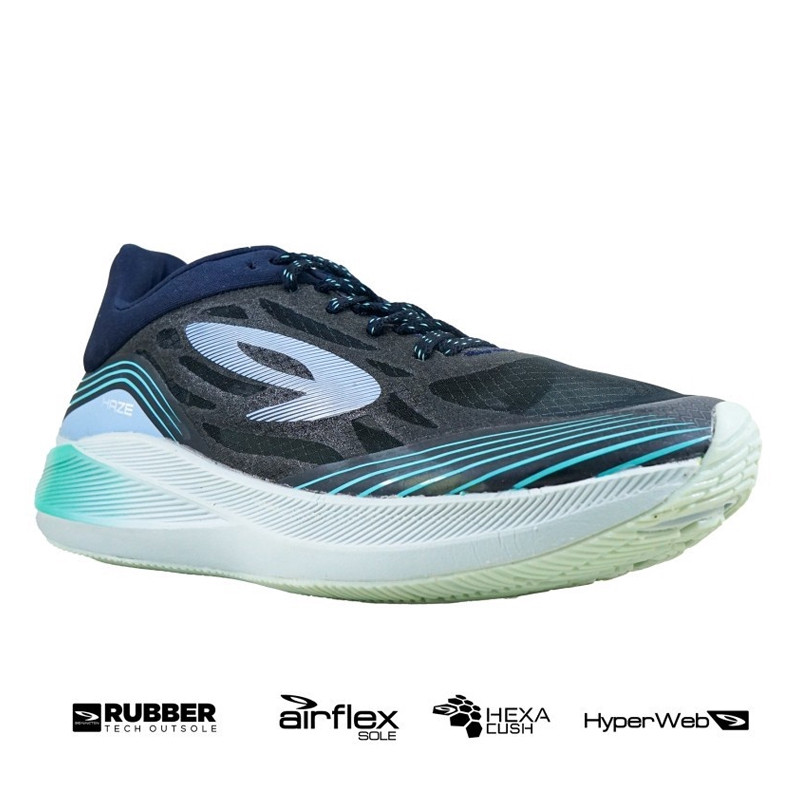 Jual Sepatu Lari Nineten Haze Vision 1.0 Biru Tua Original N3468113011223 - hoopspoint.com