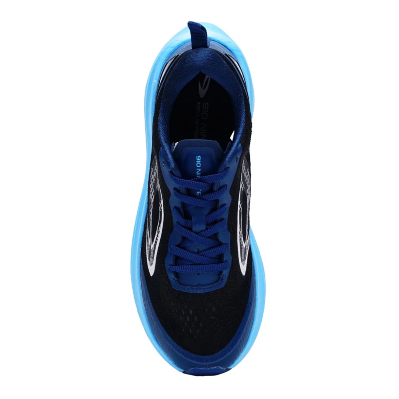 Jual Sepatu Lari Nineten Aurorun Stride Hitam - Biru - Navy Original N66457745624562964 - hoopspoint.com