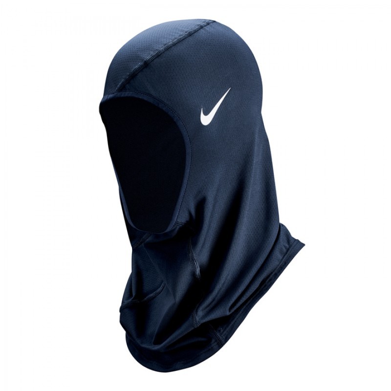 Jual Aksesoris Basket Nike Pro Hijab Navy Blue Original Njnk14942 - hoopspoint.com