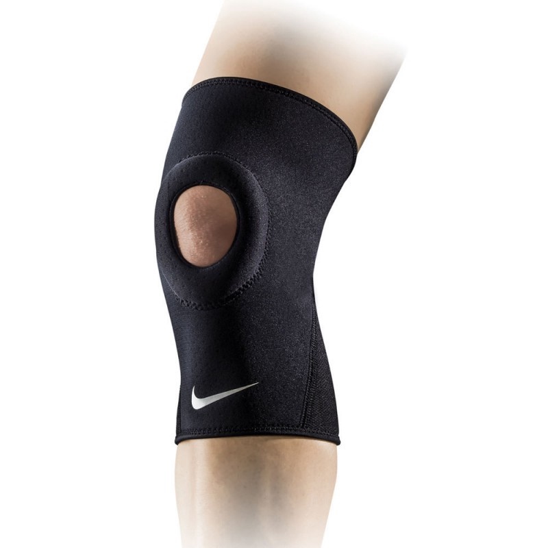 Jual Aksesoris Basket Nike Open Patella Knee Sleeve Ap Black Original Nms55010-A-010 - hoopspoint.com