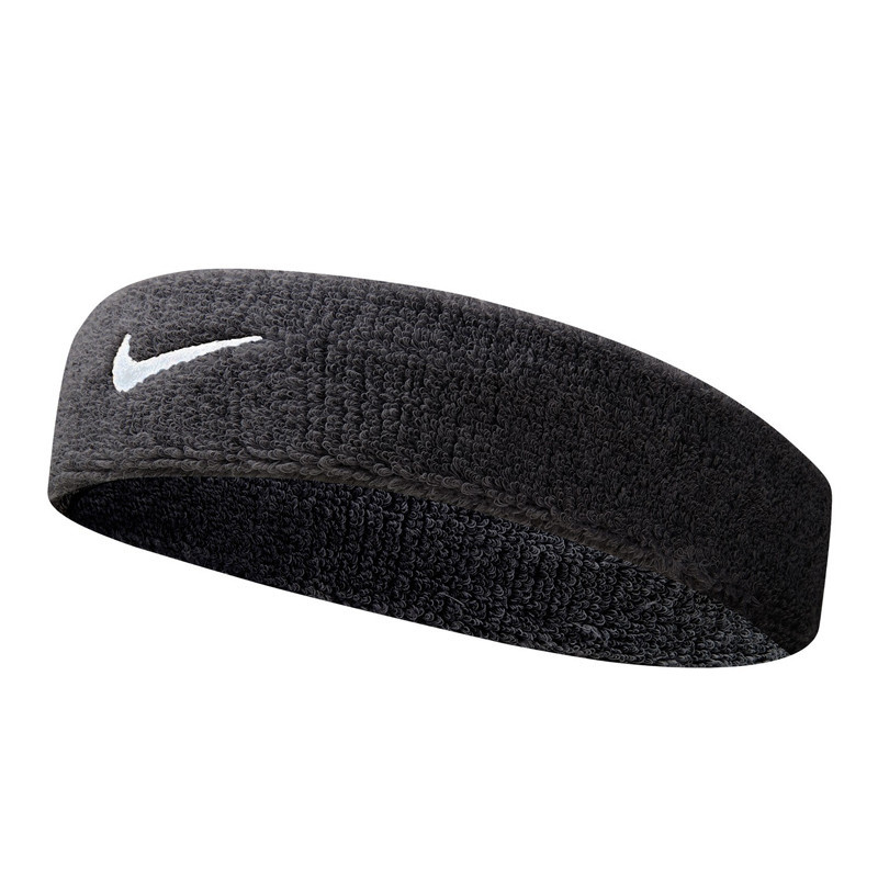 Jual Aksesoris Basket Nike Swoosh Headband Black Original Nnn07010Os - hoopspoint.com