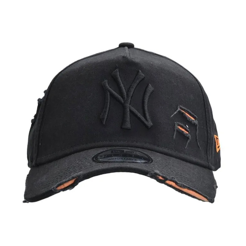 Jual Topi Sneakers New Era 940 Af Ny Yankee Cotton Damage Cap Black Original Nra11725437 - hoopspoint.com