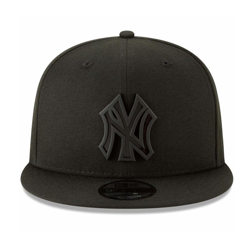 Jual Topi Sneakers New Era Metal Stack New York Yankees Cap Black Original Nra11882339 - hoopspoint.com