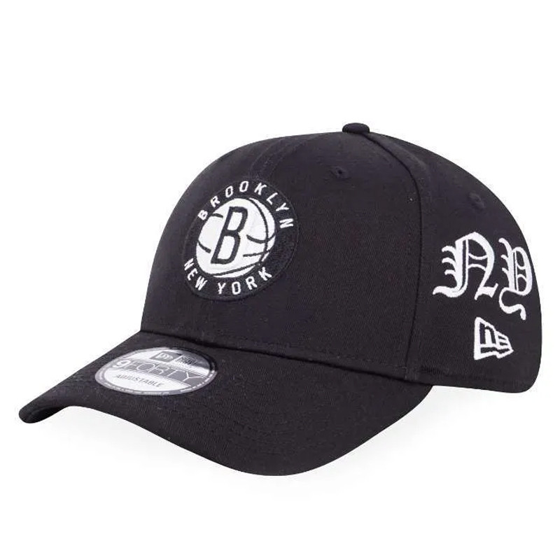 Jual Topi Basket New Era Nba 9Forty Brooklyn Nets Cap Black Original Nra12836678 - hoopspoint.com