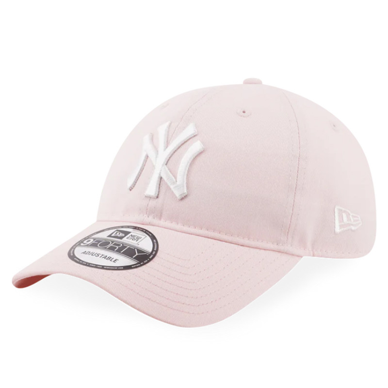 Jual Topi Sneakers New Era 940 Unstructed Color Block New York Yankees Cap Baby Pink Original Nra13273284 - hoopspoint.com