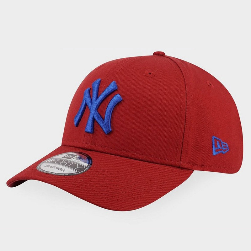 Jual Topi Sneakers New Era 9Forty League Essential New York Yankees Cap Red Original Nra13341798 - hoopspoint.com