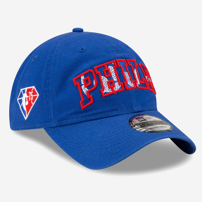 Jual Topi Basket New Era Philadelphie 76Ers Nba Draft Edition 9Twenty Adjustable Cap Blue Original Nra60143912 - hoopspoint.com