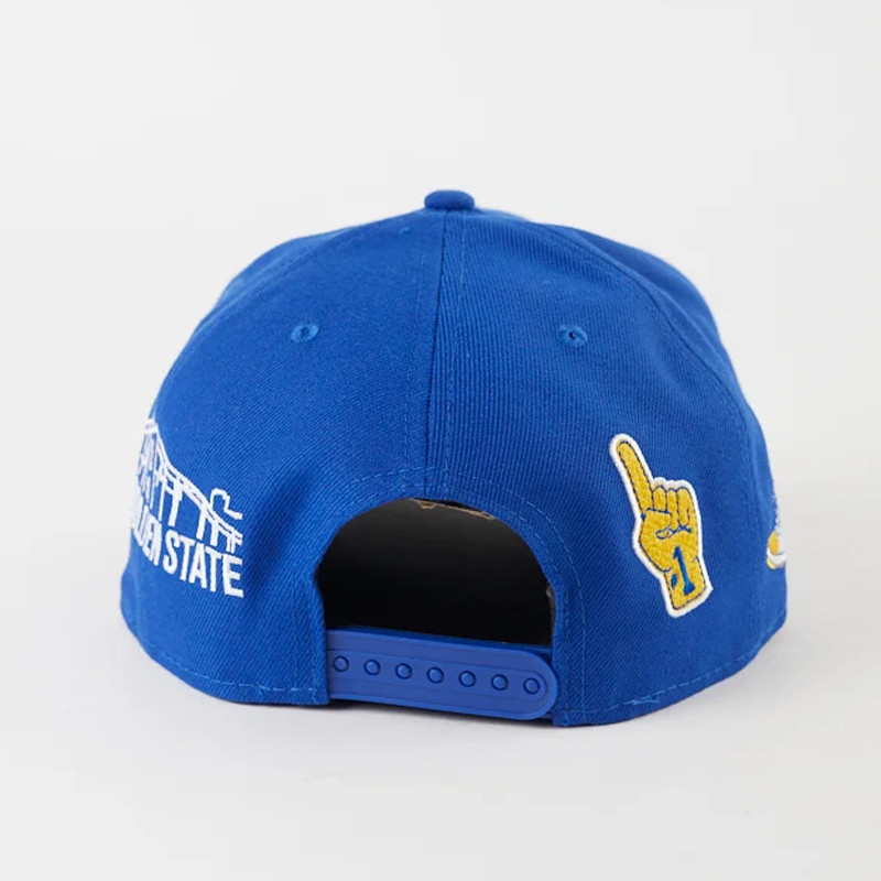 Jual Topi Basket New Era Nba Finals Golden State Warriors 9Fifty Snapback Blue Original Nra60180971 - hoopspoint.com