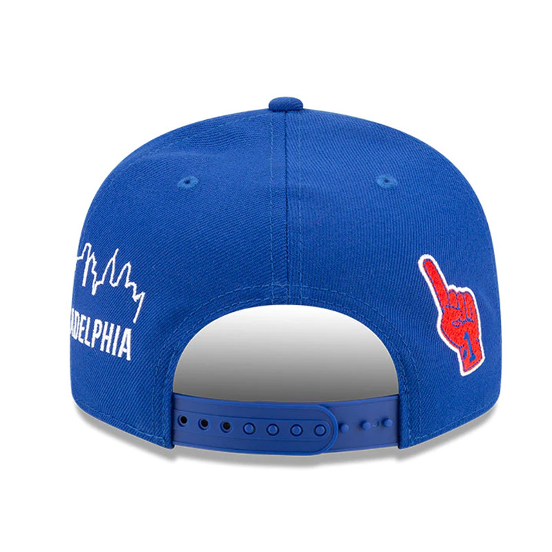 Jual Topi Basket New Era Nba Finals Philadelphia 76Ers 9Fifty Snapback Blue Original Nra60180977 - www.hoopspoint.com