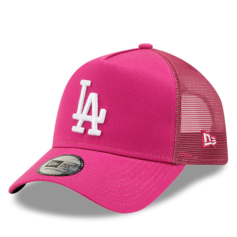 Jual Topi Sneakers New Era La Dodgers Tonal Mesh A-Frame Trucker Cap Pink Original Nra60240481 - hoopspoint.com