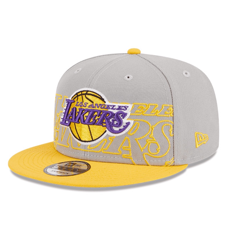 Jual Topi Basket New Era Los Angeles Lakers Nba Draft 9Fifty Cap Grey Original Nra6036095300Posm - hoopspoint.com