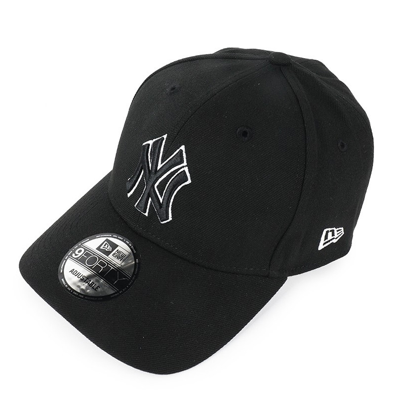 Beli Topi Sneakers New Era New York Yankees 9Forty Adjustable Cap Black Original Nra70286239