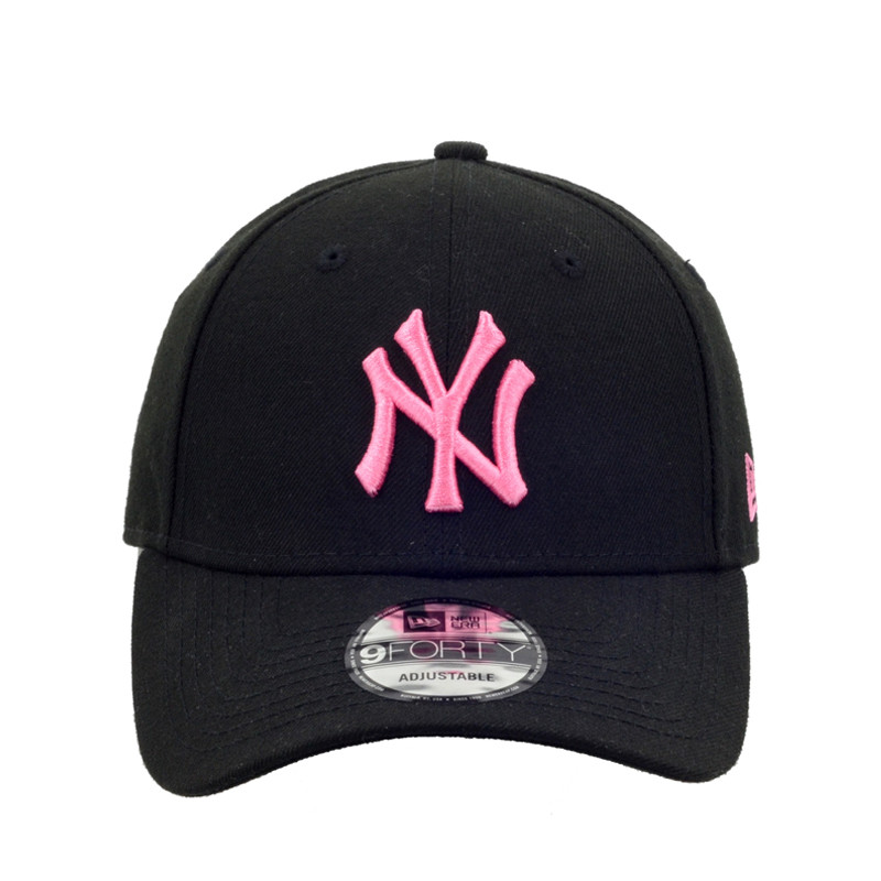 Jual Topi Sneakers New Era 940 New York Yankees Cap Black Pink Original Nra70350292 - hoopspoint.com