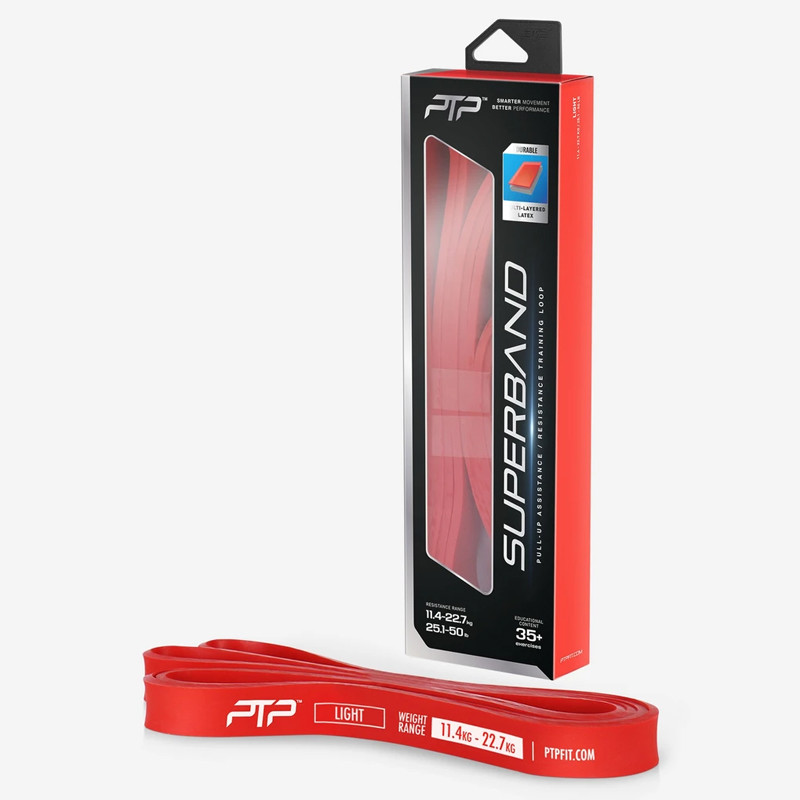 Jual Peralatan Training Ptp Superband Light Red Original Ptpsb2 - hoopspoint.com