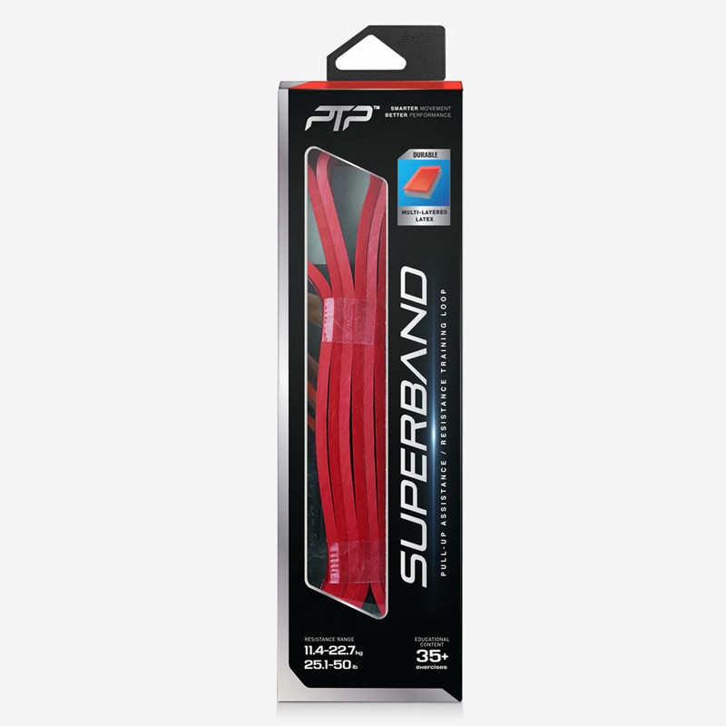 Jual Peralatan Training Ptp Superband Light Red Original Ptpsb2 - hoopspoint.com