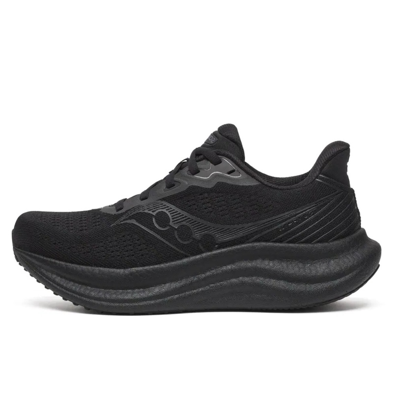 Jual Sepatu Lari Saucony Triumph 23 Triple Black Original S11023-201 - hoopspoint.com