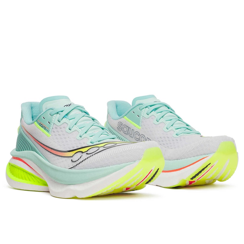 Jual Sepatu Lari Wanita Saucony Wmns Endorphin Azura White - Splash Original S11070-124 - hoopspoint.com