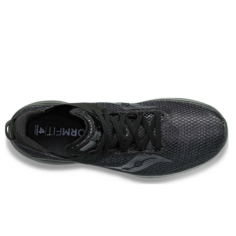 Jual Sepatu Lari Saucony Kinvara 14 Triple Black Original S20823-12 - www.hoopspoint.com