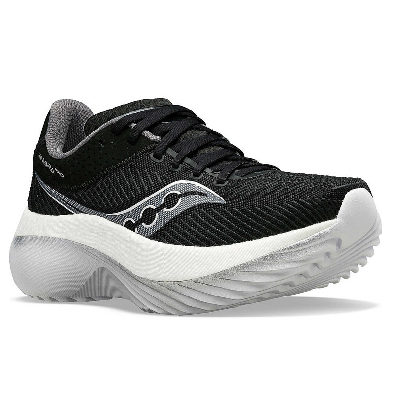 Jual Sepatu Lari Saucony Kinvara Pro Black White Original S20847-10 - hoopspoint.com