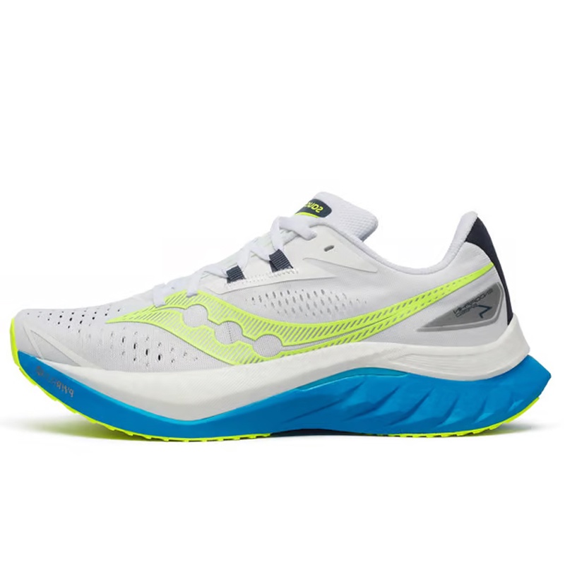 Jual Sepatu Lari Saucony Endorphin Speed 4 White Viziblue Original S20940-222 - hoopspoint.com