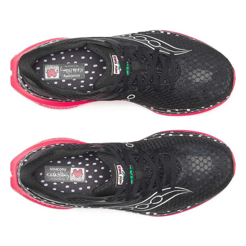 Jual Sepatu Lari Saucony Endorphin Speed 5 Black | Red Original S21007-212 - hoopspoint.com