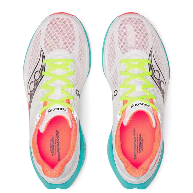 Jual Sepatu Lari Saucony Endorphin Speed 5 White - Mutant Original S21007-97 - hoopspoint.com