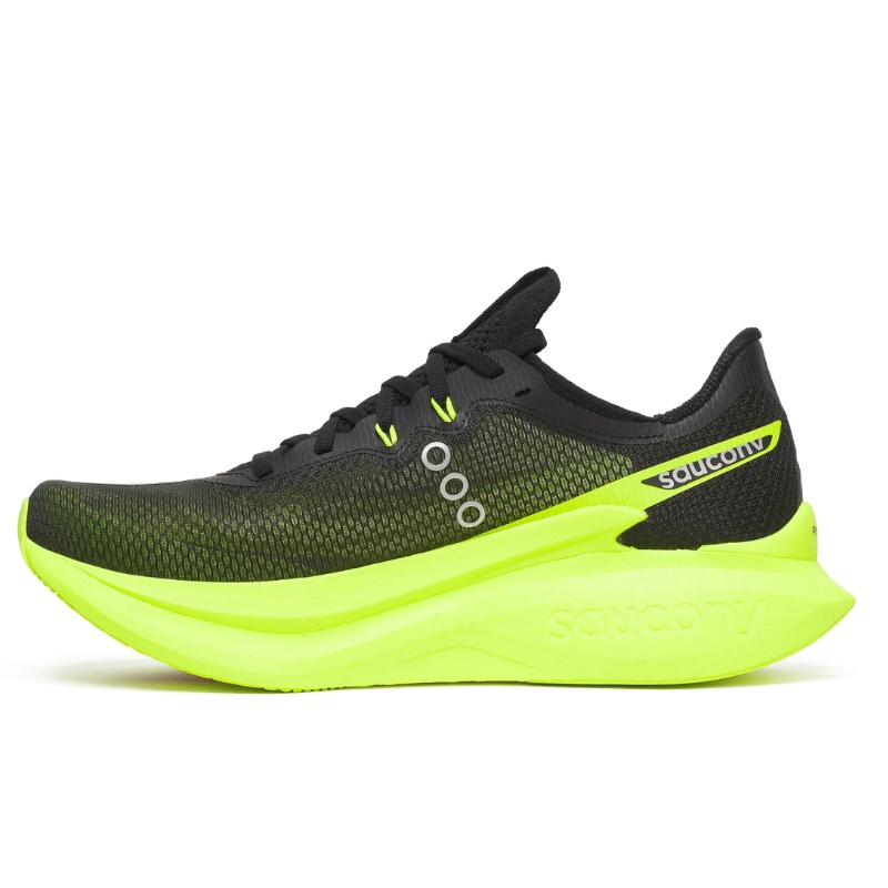 Jual Sepatu Lari Saucony Endorphin Pro 5 Citron-Black Original S21064-130 - hoopspoint.com