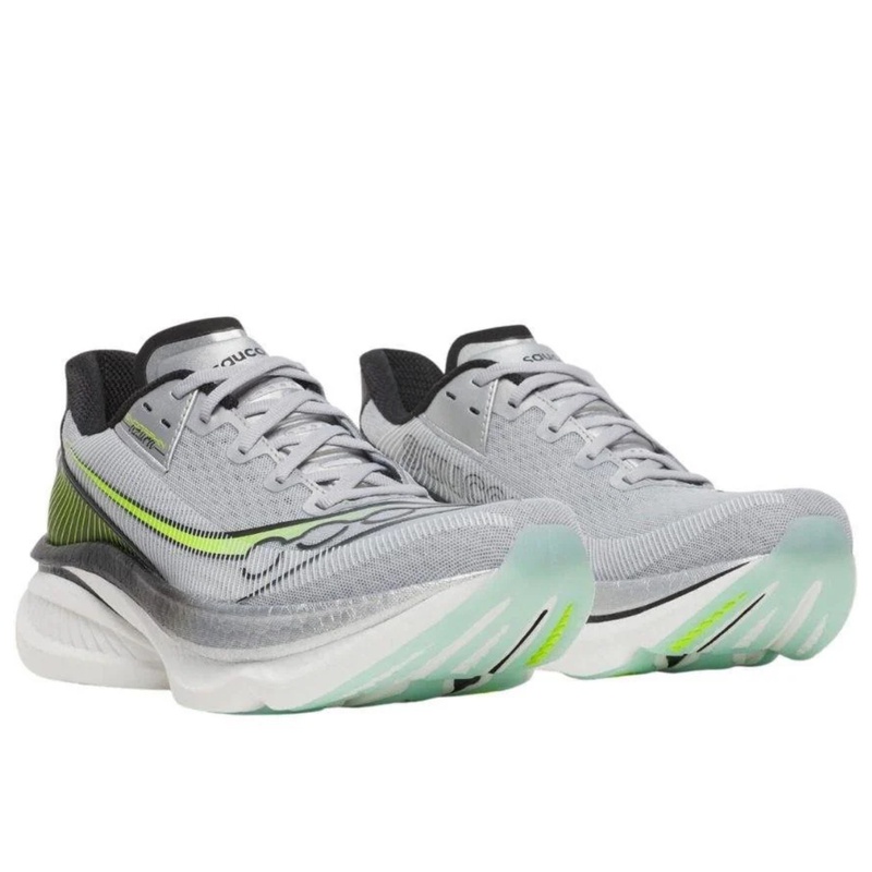 Jual Sepatu Lari Saucony Endorphin Azura Silver - Black Original S21070-103 - hoopspoint.com