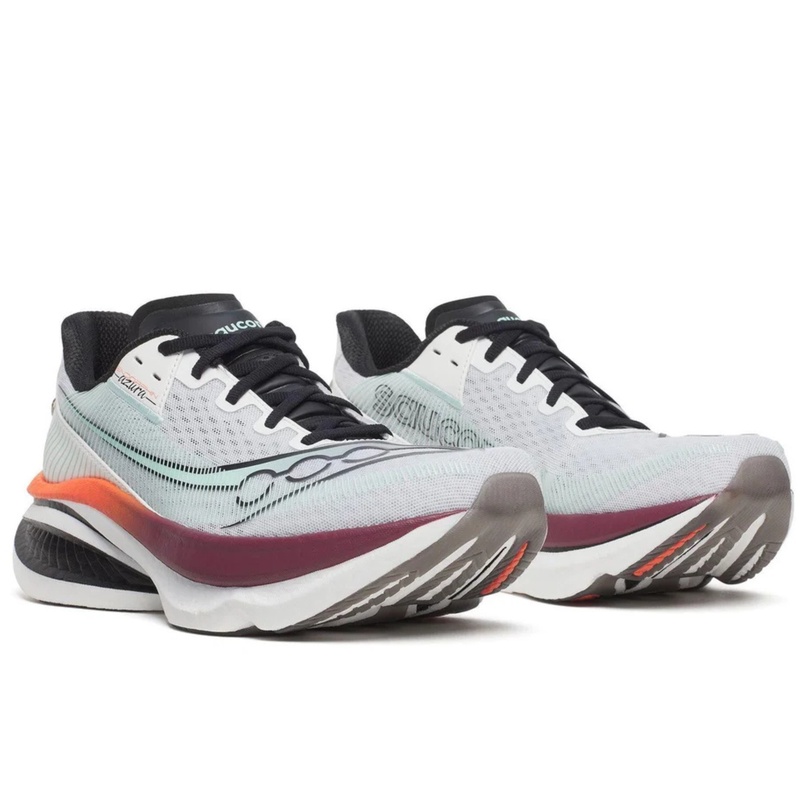 Jual Sepatu Lari Saucony Endorphin Azura White - Crimson Original S21070-172 - hoopspoint.com