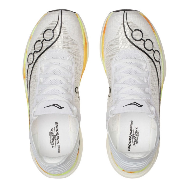 Jual Sepatu Lari Saucony Endorphin Elite 2 White-Peel Original S30994-130 - hoopspoint.com