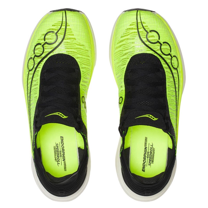 Jual Sepatu Lari Saucony Endorphin Elite 2 Citron - Black Original S30994-135 - hoopspoint.com