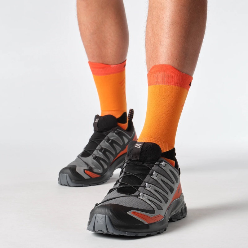 Jual Sepatu Lari Salomon Xa Pro 3D V9 Gore-Tex Turbulence - Black Original Sall478175 - hoopspoint.com