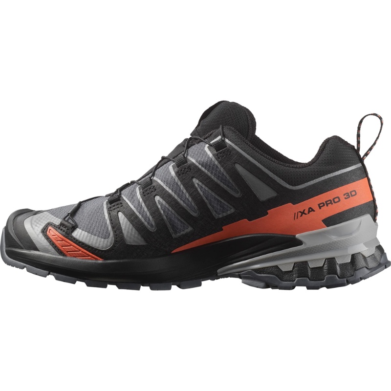 Jual Sepatu Lari Salomon Xa Pro 3D V9 Gore-Tex Turbulence - Black Original Sall478175 - hoopspoint.com