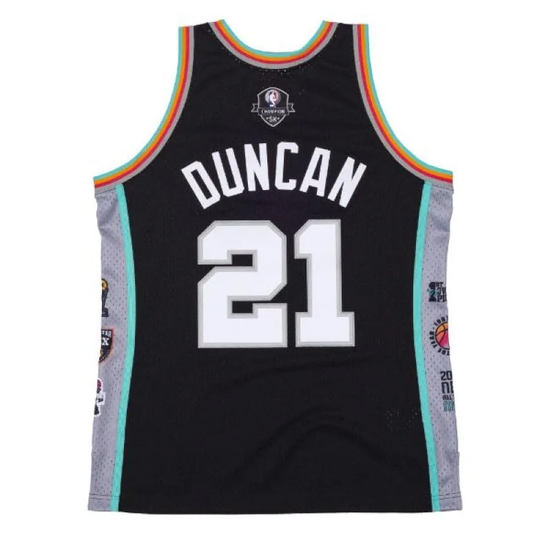 Jual Baju Basket Mitchell N Ness San Antonio Spurs Tim Duncan Hall Of Fame Swingman Jersey Black Original Sasblck97Tdu - hoopspoint.com