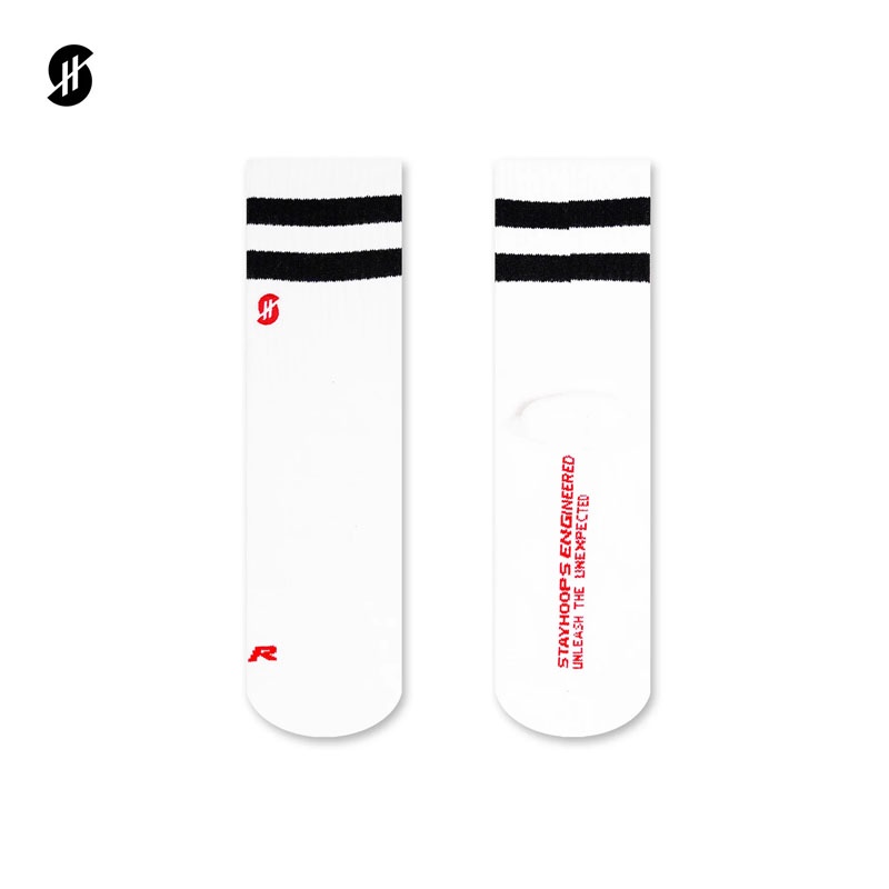 Jual Kaos Kaki Basket Stay Hoops Fiver White Original Sck-1535-Per-Mix-As - hoopspoint.com